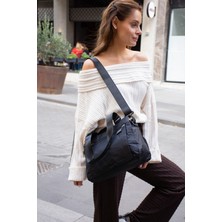 Rky Serenity Sanmorris 5 Gözlü Desenli Paraşüt Kumaş Ayarlanabilir Çapraz Askılı El ve Omuz Çantası