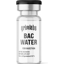 Grimlabs Grımlabs Bacterıostatıc Water 2ml