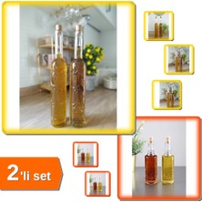 Hereveoyuncak 1 Adet Toskana Yağdanlık Sirkelik Şişe + 1 Adet Dekor Yağdanlık Sirkelik Şişe - 2li Set T8C0U7