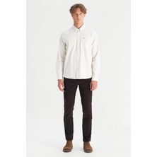 Wrangler Erkek Texas Slim Kadife Pantolon Coffee Bean