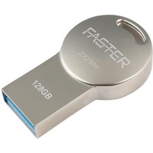 Faster 128 GB Dusl Serisi USB 3.0 Yüksek Hızlı Metal Flash Bellek