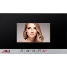 AUDIO Görüntülü Diafon Bus Plus Mekanik Butonlu 4.3 001181 - 001180