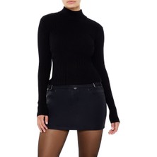 F21 Ribanalı Yarım Yaka Kazak