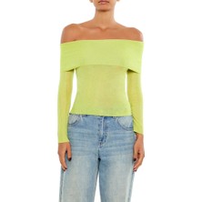 F21 Omuz Açık Kazak