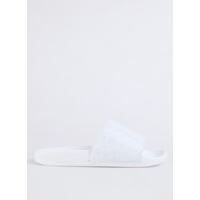 Just Cavalli 78RA3SZ5 Beyaz Kadın   Terlik