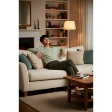 PayBuy Erkek Bisiklet Yaka Cep Detaylı Pijama Takımı Fonksiyonel Dayanıklı Kaliteli Konforlu Spor