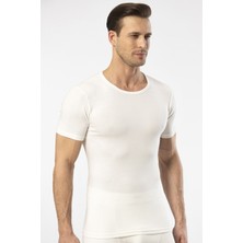 Cacharel - Termal Kısa Kol Bisiklet Yaka 1601/BEYAZ