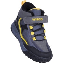 Wisco 064 Füme-Sarı Erkek Çocuk Kürklü Bot