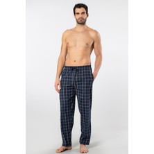 Cacharel Erkek Dokuma Pijama Tek Alt 2240/LACIVERT 8