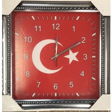 Lebron Türk Bayrak Temalı Duvar Saati