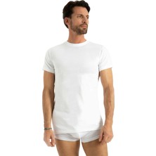 Hrnzafer Tekstil Pamuklu Erkek Amerikan Yaka Atlet (Q-En 1003)