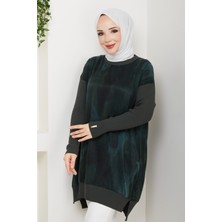Pamuk Butik Kadın Ipek Kupra Merserize Triko Tunik -PMK495