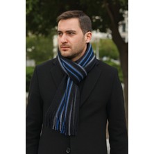 Abarta Erkek Triko Örme Renkli Saçaklı Atkı Standart