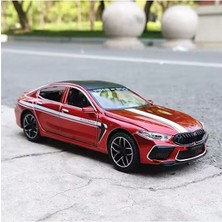 Scntoys 1:24 Bmw M8 Diecast Araba Kapılar Bagaj Kaput Açılır Bmw M8 Manhart