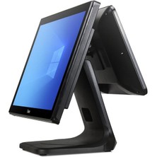 Tıwox TP-7610D 18.5" I7 10.NESİL(10710)128GB Nwme SSD 8gb Ddr4 Ram 1366X768 Dokunmatik Pos Pc +13.2" Müşteri Ekranı