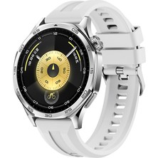 Tekno Grup Gear S3 Zore KRD-148 22MM Silikon Kordon - Beyaz