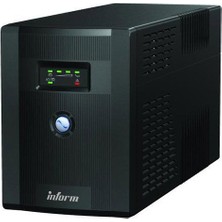 Inform Guardıan 2000VA Line Interactive (7-20DK) LED Ups (2X9AH)
