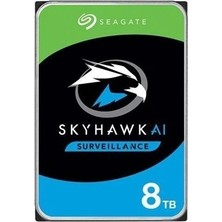 Seagate 3.5 Skyhawk 8tb 5400RPM 256MB Sata3 Güvenlik HDD ST8000VE001 (7/24)