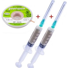 MHM Flux Lehim Toplama CP-1515 Lehim Sökme Teli 1.5 mm 1,5 mt