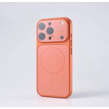 UK Apple iPhone 15 Pro Uyumlu Magsafe Kılıf – 17 Pro Max Kamera Görünümlü Lens Korumalı Kapak