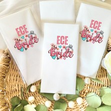 Lion Baskı ve Organizasyon Bride Baskılı Peçete 20 Adet