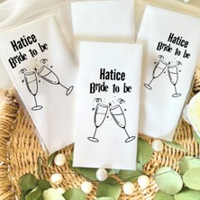 Lion Baskı ve Organizasyon Kişiye Özel Bride Baskılı Peçete 20 Adet