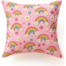 Woody&Happy Gökkuşağı Ülkesi Yastık