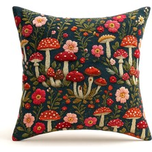 Woody&Happy Mantar Dünyası Yastık