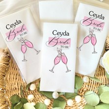 Lion Baskı ve Organizasyon Kişiye Özel Bride Baskılı Peçete 20 Adet