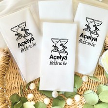 Lion Baskı ve Organizasyon Bride To Be Baskılı Peçete 20 Adet