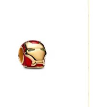 Poseidons Jewellery Gümüş Iron Man Kask Charm