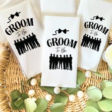 Lion Baskı ve Organizasyon Groom To Be Baskılı Peçete 20 Adet