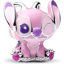 Hector Co Jewellery Gümüş Lilo ve Stitch Angel Charm