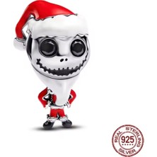 Hector Co Jewellery Gümüş Noel Gecesi Kabusu Jack Skellington Charm