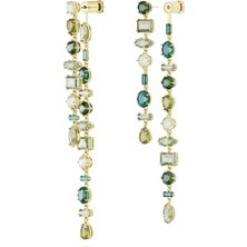 Hector Co Jewellery Swa Gema Yeşil Damla Küpeler