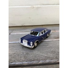 Scntoys Welly 1963 Mercedes-Benz 600 Diecast Metal Araba Model Araba Oyuncak Araba Çek Bırak Araba 12 cm