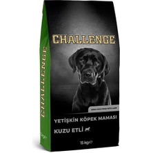 Challenge Yetişkin Köpek Maması 15 kg Kuzu Etli İçerik ile Karışık Tat