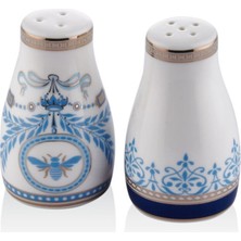 Es Dekor Blue Banube Tuzluk Bıberlık Set 4,5x8 cm