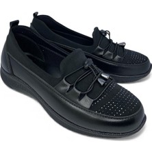 Desimod Kadın Ortopedik Yumuşak Rahat Giyimli Taşlı Günlük Ayakkabı