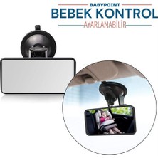 Fırsatkolik Babypoint Ayarlanabilir Bebek Kontrol Aynası