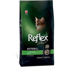 Reflex Plus Tavuklu Yavru Kedi Maması 8 kg Karışık Tatlı Premium Kalite Mama Segmenti