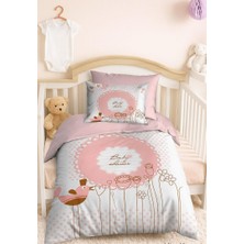 Mira Home Yenidoğan Kız Bebek Nevresim Takımı; %100 Pamuklu  Baby Shower