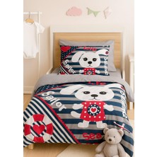 Mira Home Yenidoğan Erkek Bebek Nevresim Takımı %100 Pamuklu Sailor