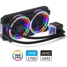Dark DKCCW246 Aquaforce W246 240MM Fixed Rgb Ledli Sıvı Soğutma