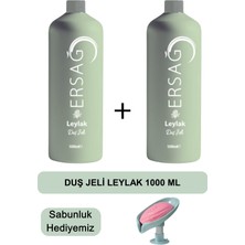 Ersağ  Leylak Kokulu Duş Jeli 2 Adet 1000 ml - Sabunluk Hediyemiz 124-24