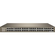 Ip-Com G3350F 48 Port Gıgabıt + 2X1GB Sfp Uplınk L2 Cloud Yönetilebilir Rackmount Swıtch