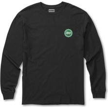 Etnies Bottle Cap Ls Blk Tişört