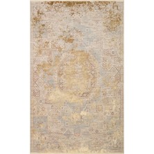 Kalesta Halı Versay 03 Camel Özel Boyama Teknikleri ile Üretilen Viskon Modern ve Şık Salon Halısı