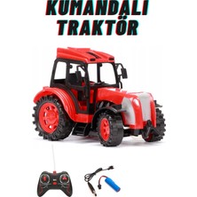 Giffy Oyuncak Uzaktan Kumandalı Traktör Full Fonksiyon Hareketli Iş Makinesi Rc Traktör Arka Yük Takılır Gerçekçi Görünüm Sert Plastik 3 Renk Seçeneğiyle