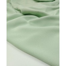 Kumaş Parça Mint Yeşili Renkte Maroken Viskon En: 130 cm